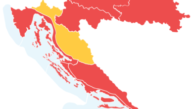 Hrvatska se 'crveni', pale se alarmi: I sutra nas čeka pržiona, popodne moguć i pokoji pljusak